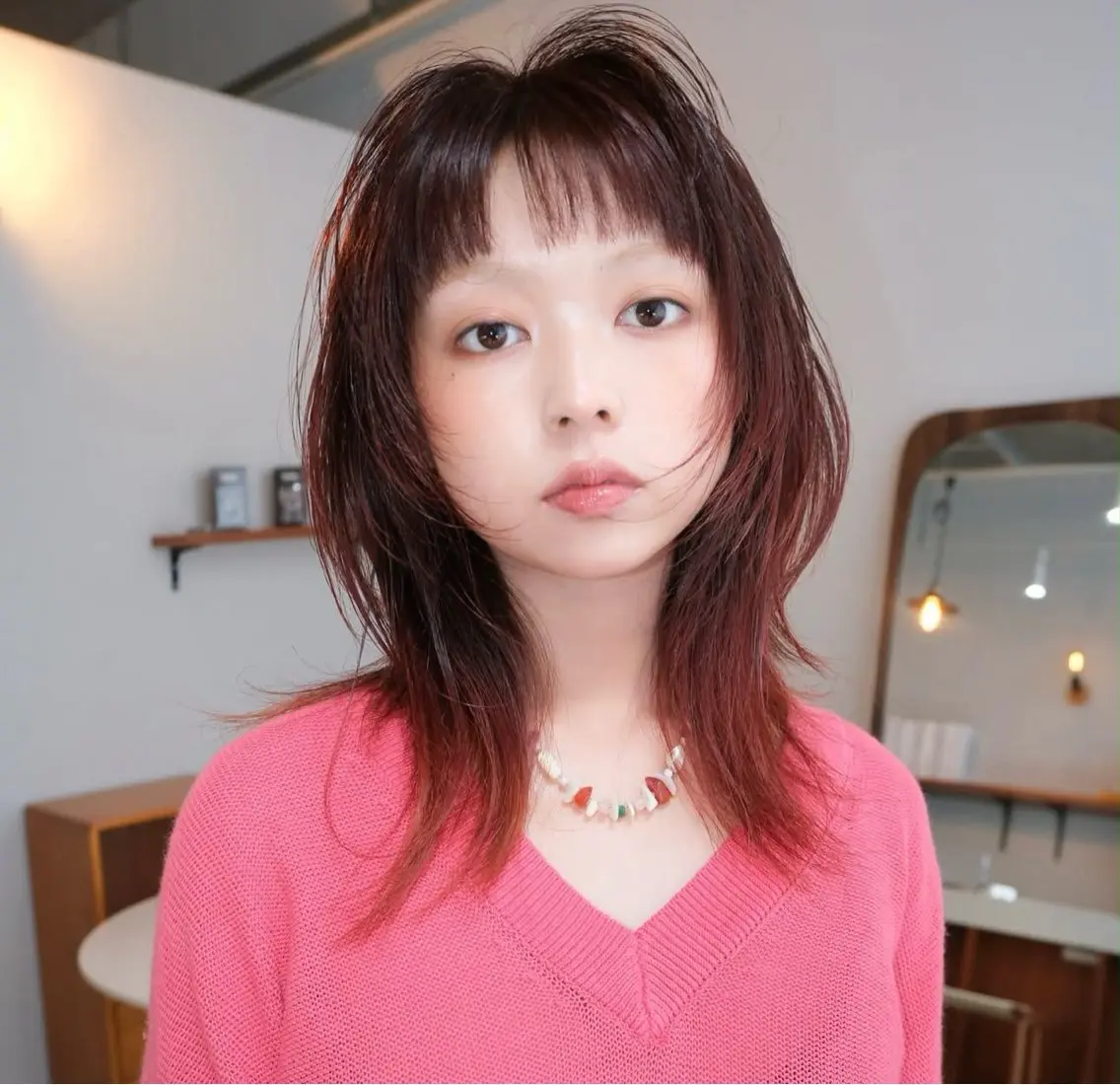 ショート カット ヘアカラー トリートメント udaハイトーン /ボブ/レイヤーのヘアスタイル