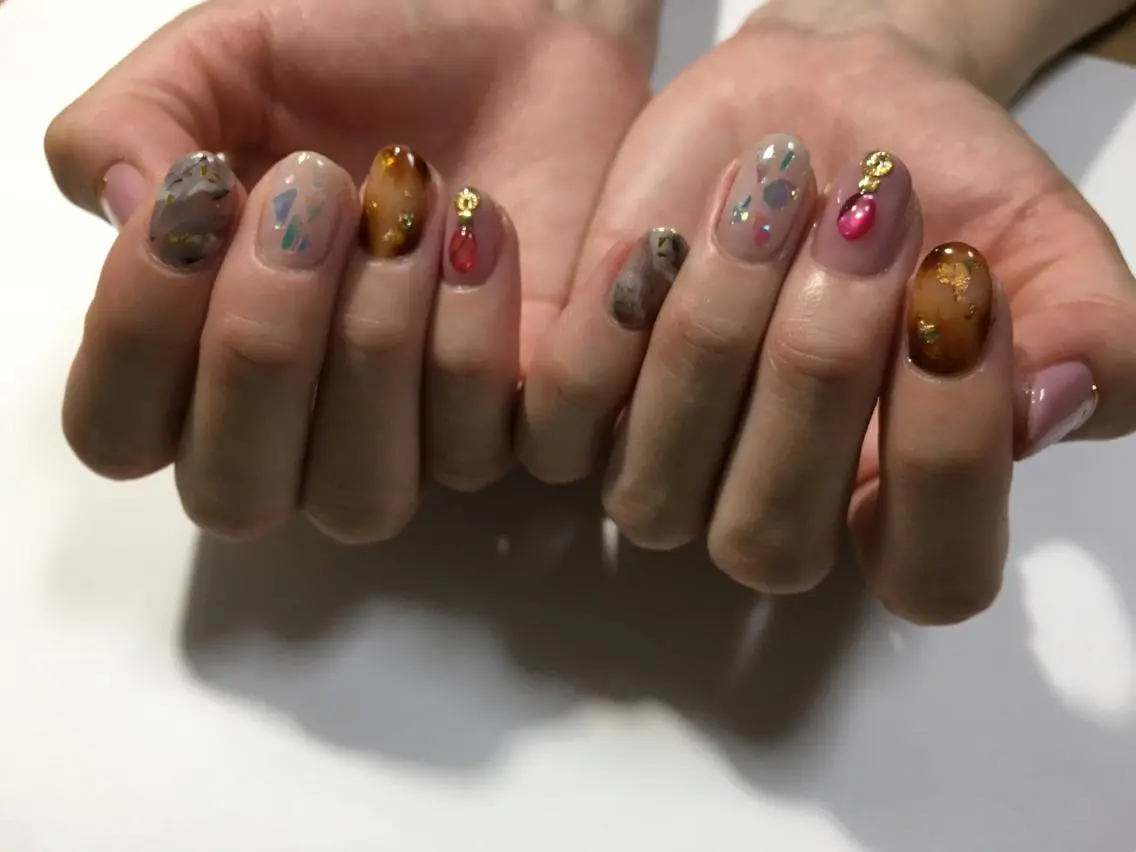 ネイル アートネイル ニュアンスネイル Otsuka Yumiのネイルデザイン