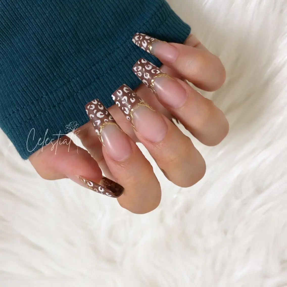 💅🏻スカルプ⌇デザスカ⌇フレンチ⌇ ~1cm(~Mサイズ)の写真