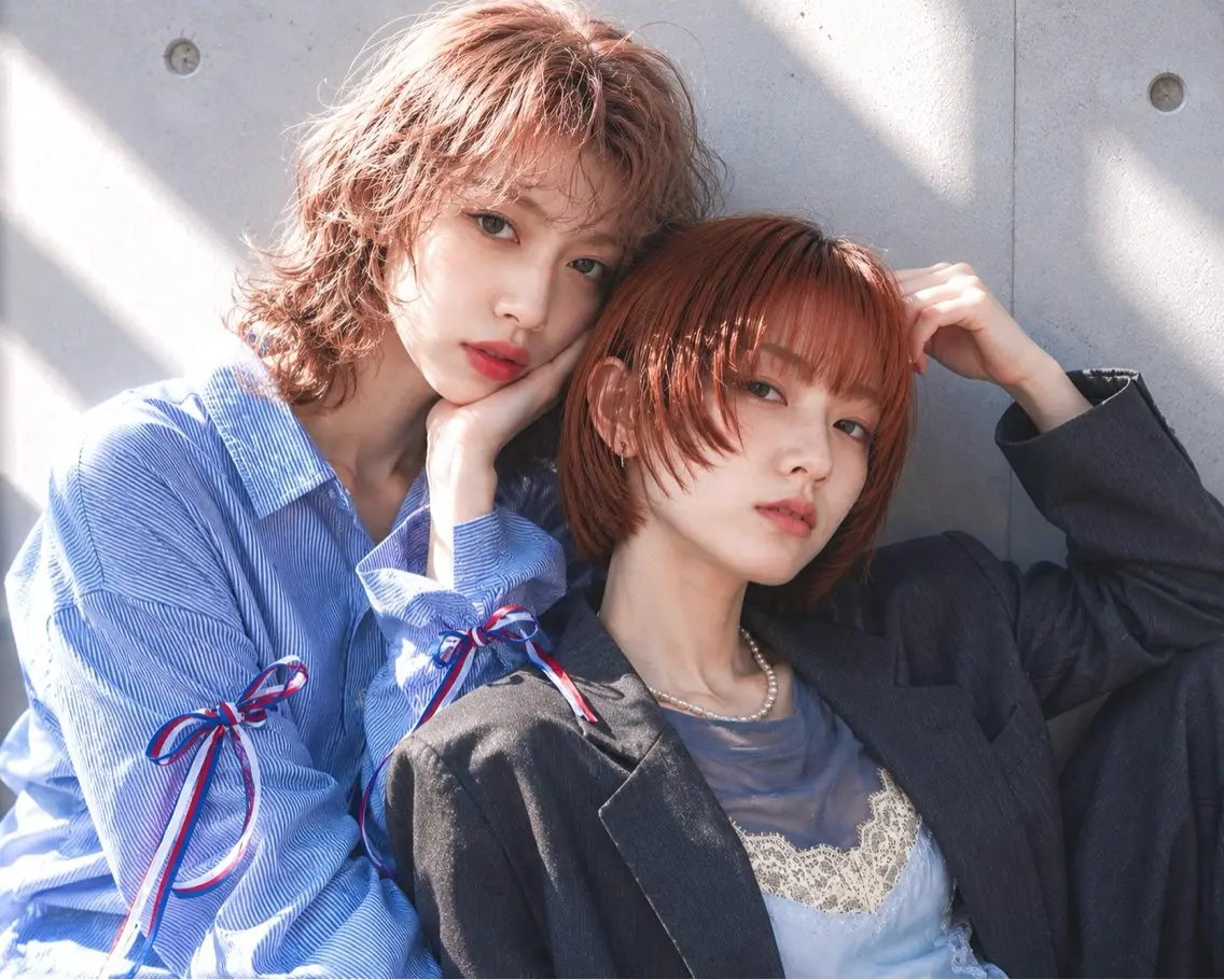 ショート カラー ブリーチ 髪質改善 ヘアカラー トリートメント ズミ🦖荻窪 🦖似合わせレイヤーのヘアスタイル