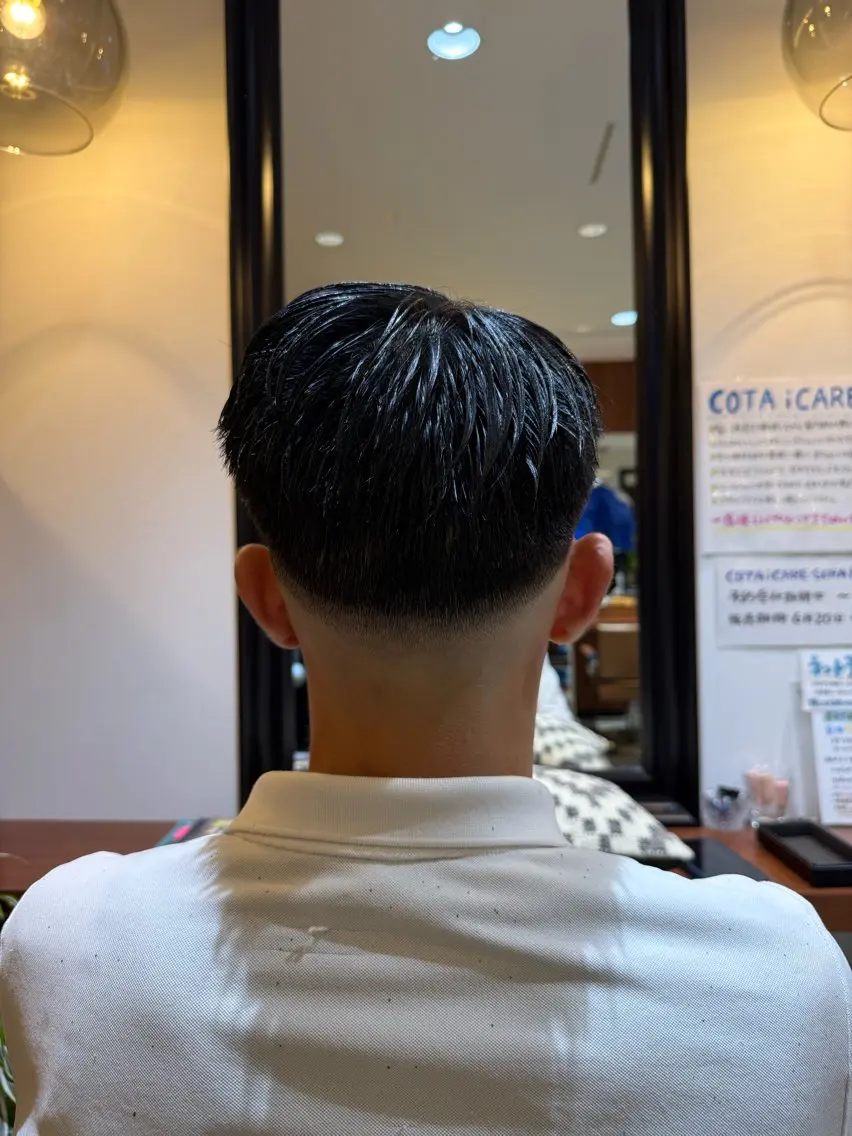 メンズ カット 平河 良太のヘアスタイル