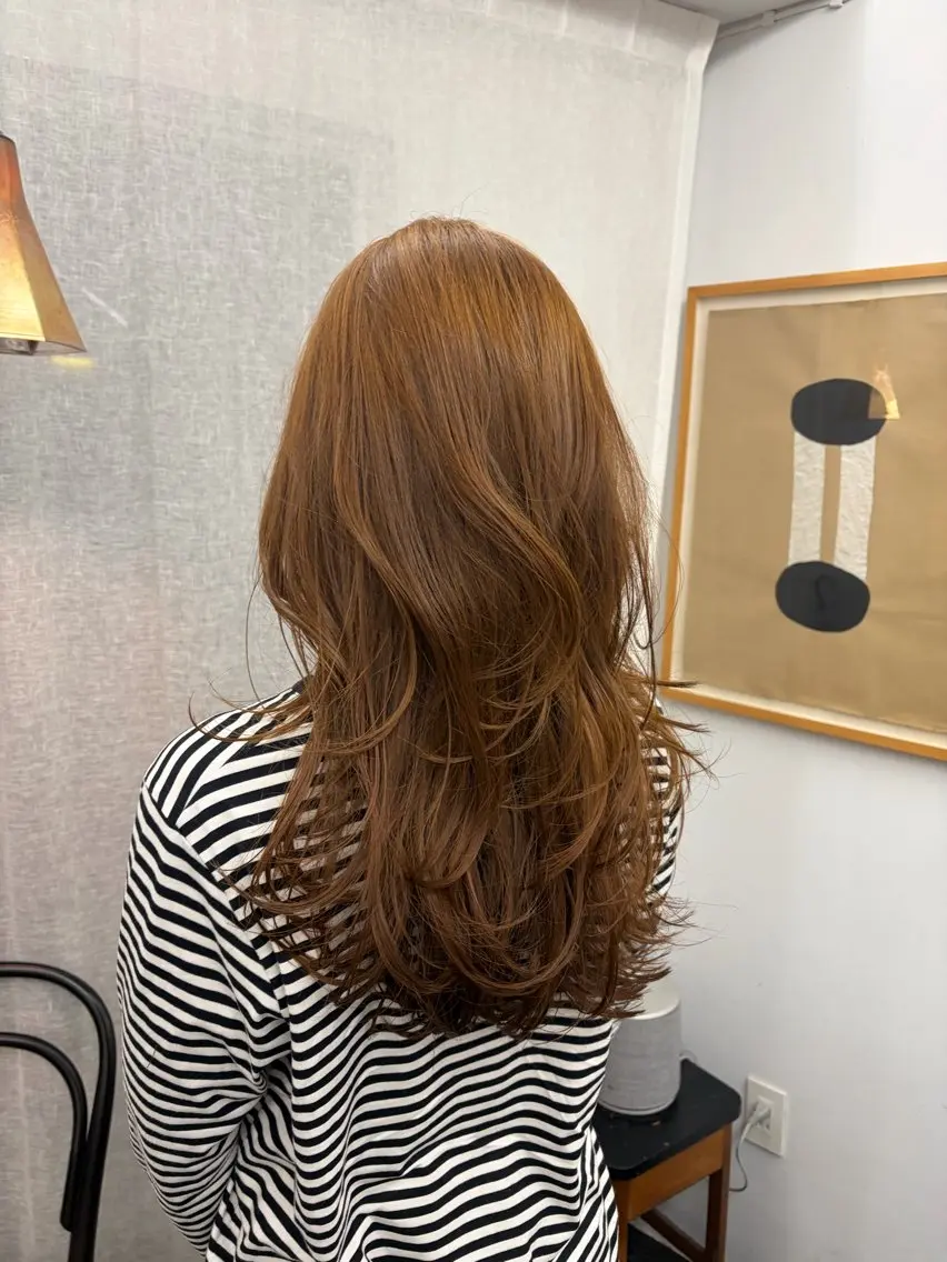 ロング ハイレイヤー レイヤーカット タナベ リオ / 横浜のヘアスタイル