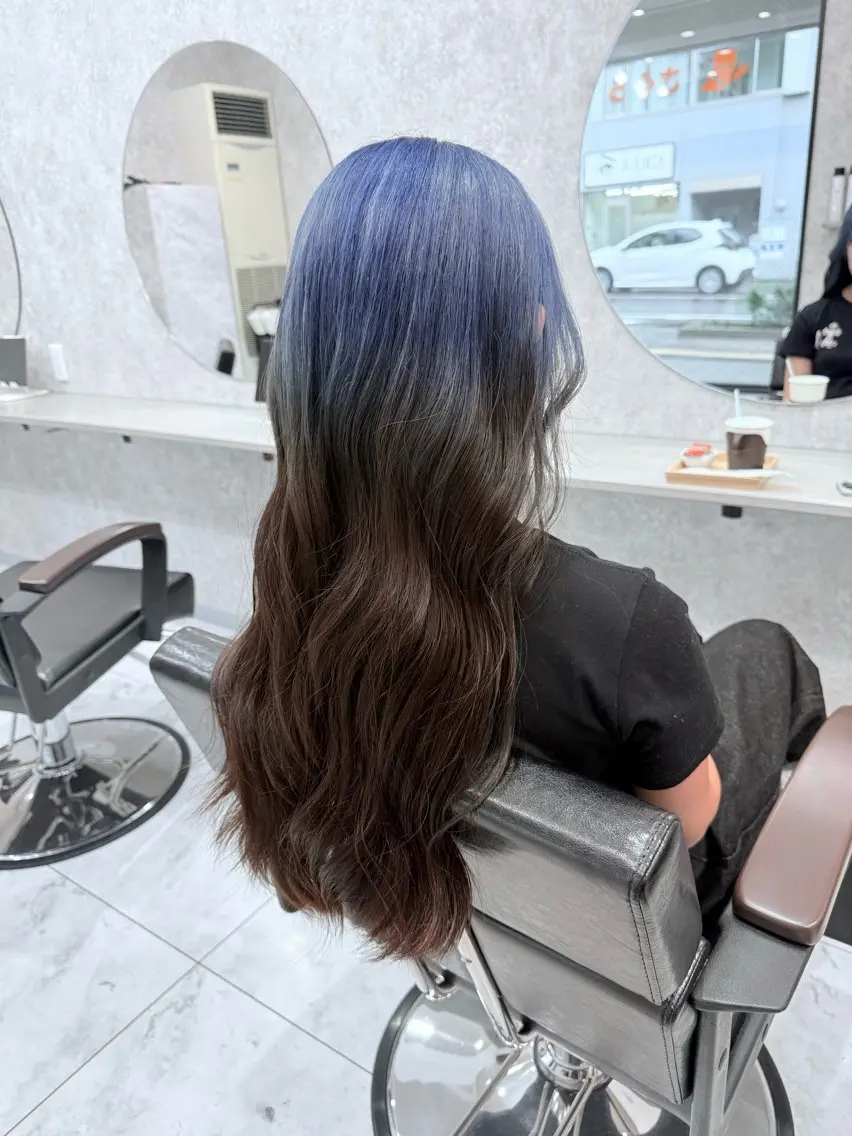 ロング カラー 🌺ハイトーン🌺 矢葺 なぎさ🌺🌺のヘアスタイル