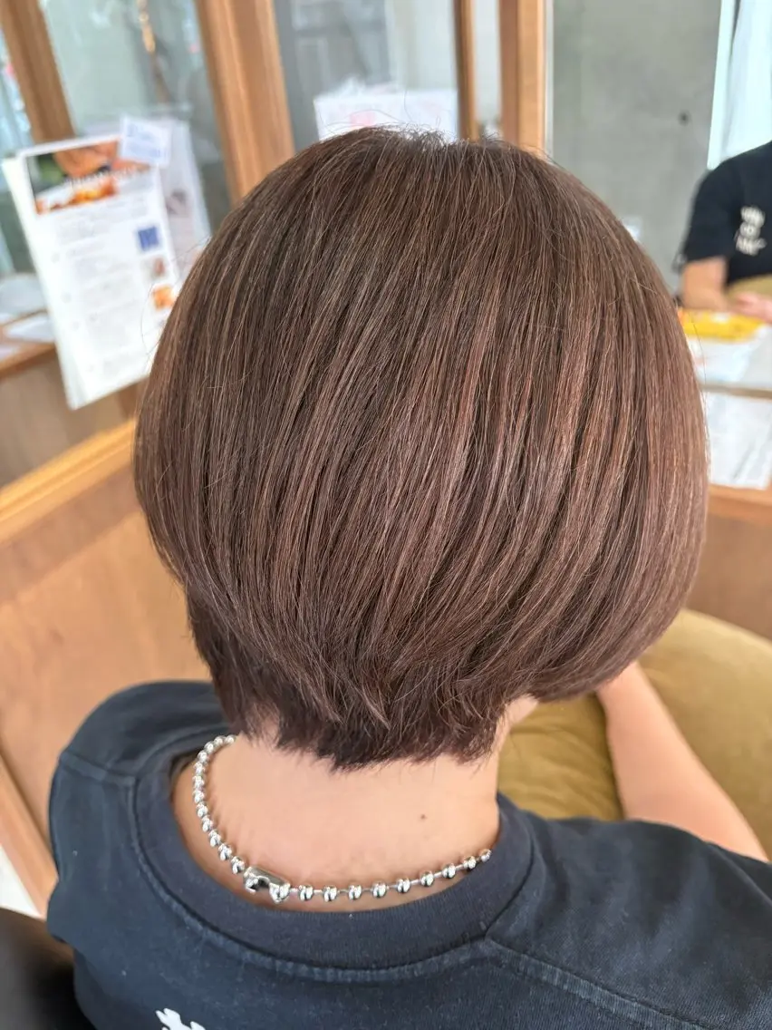 ショート カラー ヘアカラー 🦋FERIA 池田 中庭千咲貴🦋のヘアスタイル