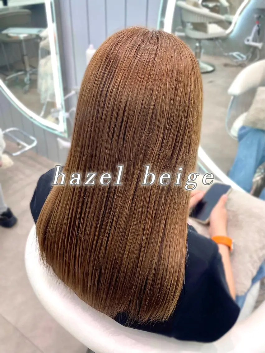 ロング カット ヘアカラー トリートメント 大宮🤍縮毛矯正 レイヤー🪽なるのヘアスタイル