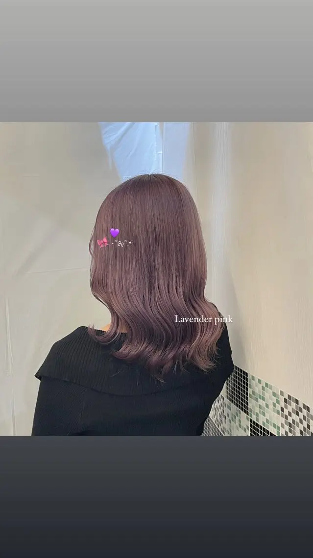 ミディアム カラー 🎀想/ SHIINA🎀のヘアスタイル