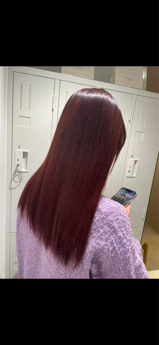 【✨️最強ダメージレスカラー✨️】カット＋頭皮クレンジング＋超高濃度水素カラー＋Aujua4STEPの写真