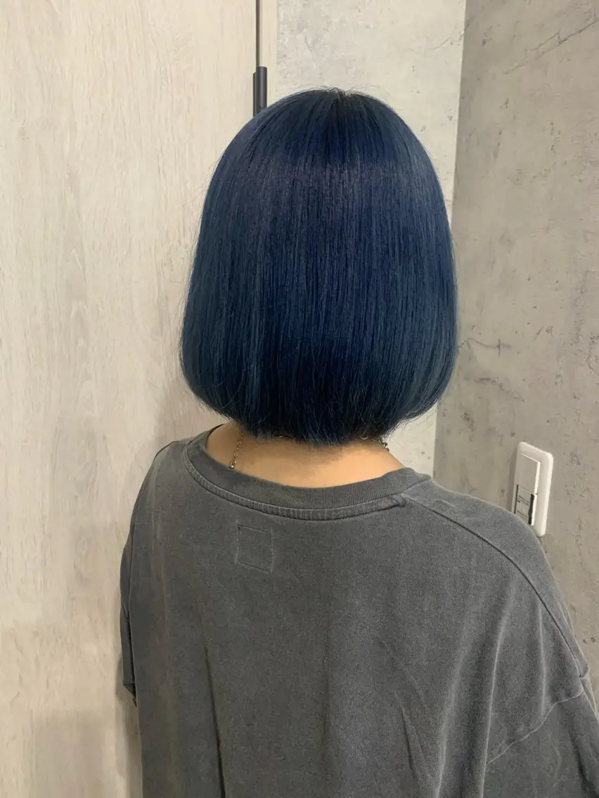 カラー 酸性ストレート 髪質改善のヘアスタイル
