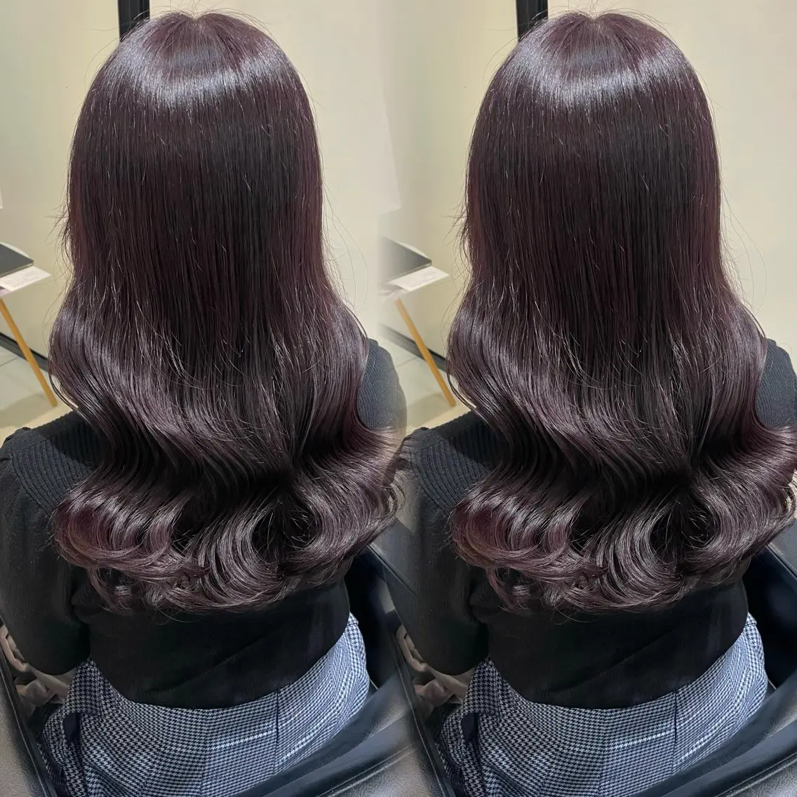 ロング カラー カット ヘアカラー トリートメント ブリーチなしカラー kana🐱のヘアスタイル