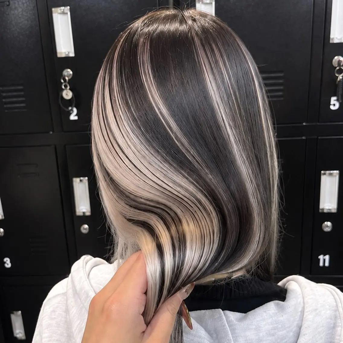 カラー ヘアカラー トリートメント ☪ ハイトーン信者 ☪️yumeka🪩のヘアスタイル
