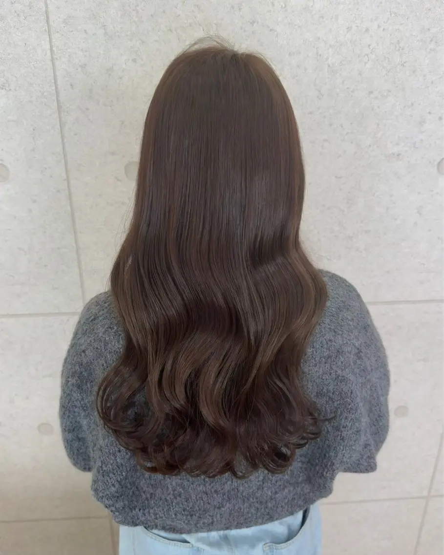ロング カラー ブラウンカラー Honoko 🐰のヘアスタイル
