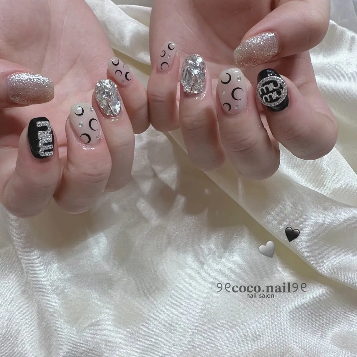ネイル lili.nail y2k/長さ出しのネイルデザイン