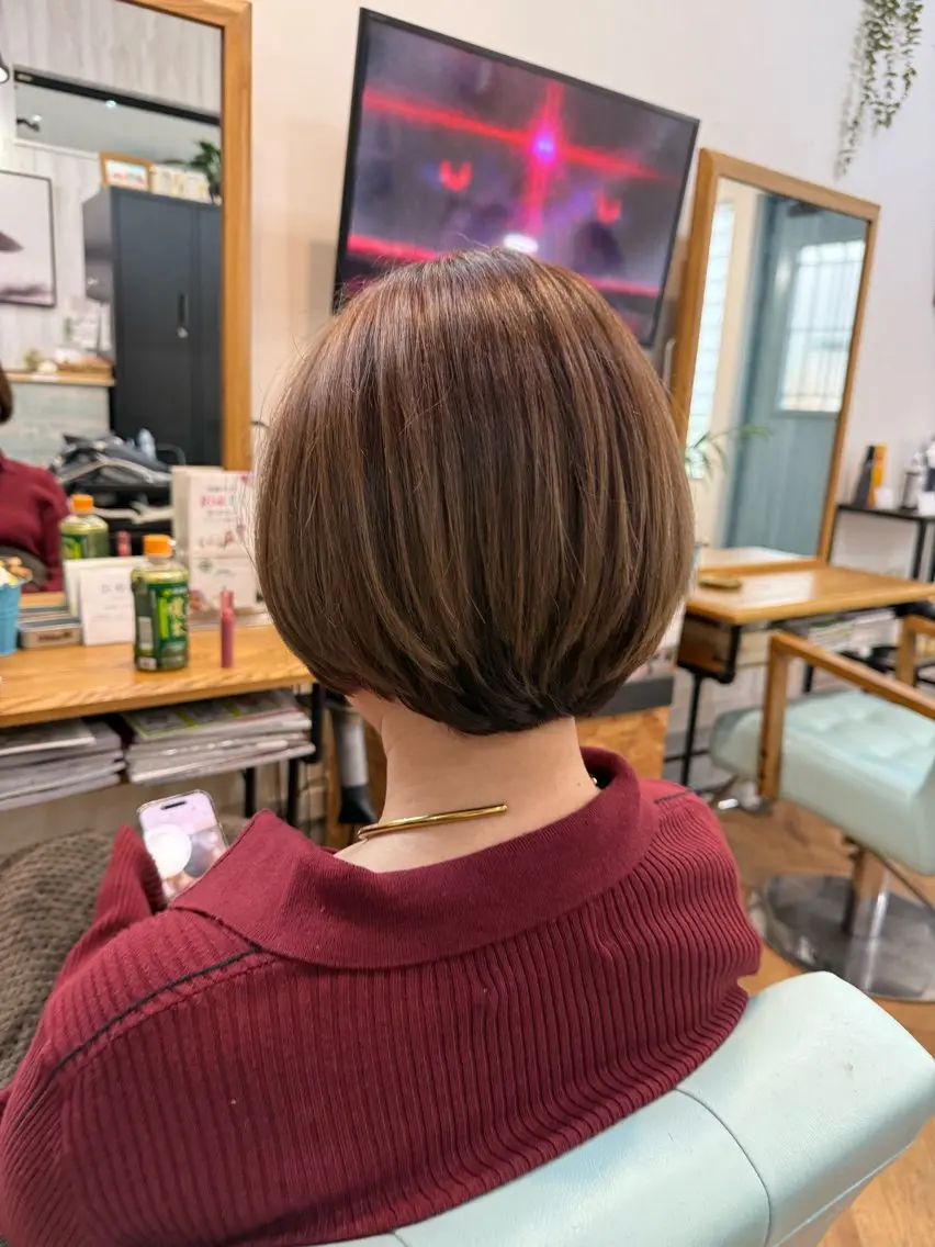 ショート ショートボブ ボブ ショートヘア LANI hair resortのヘアスタイル