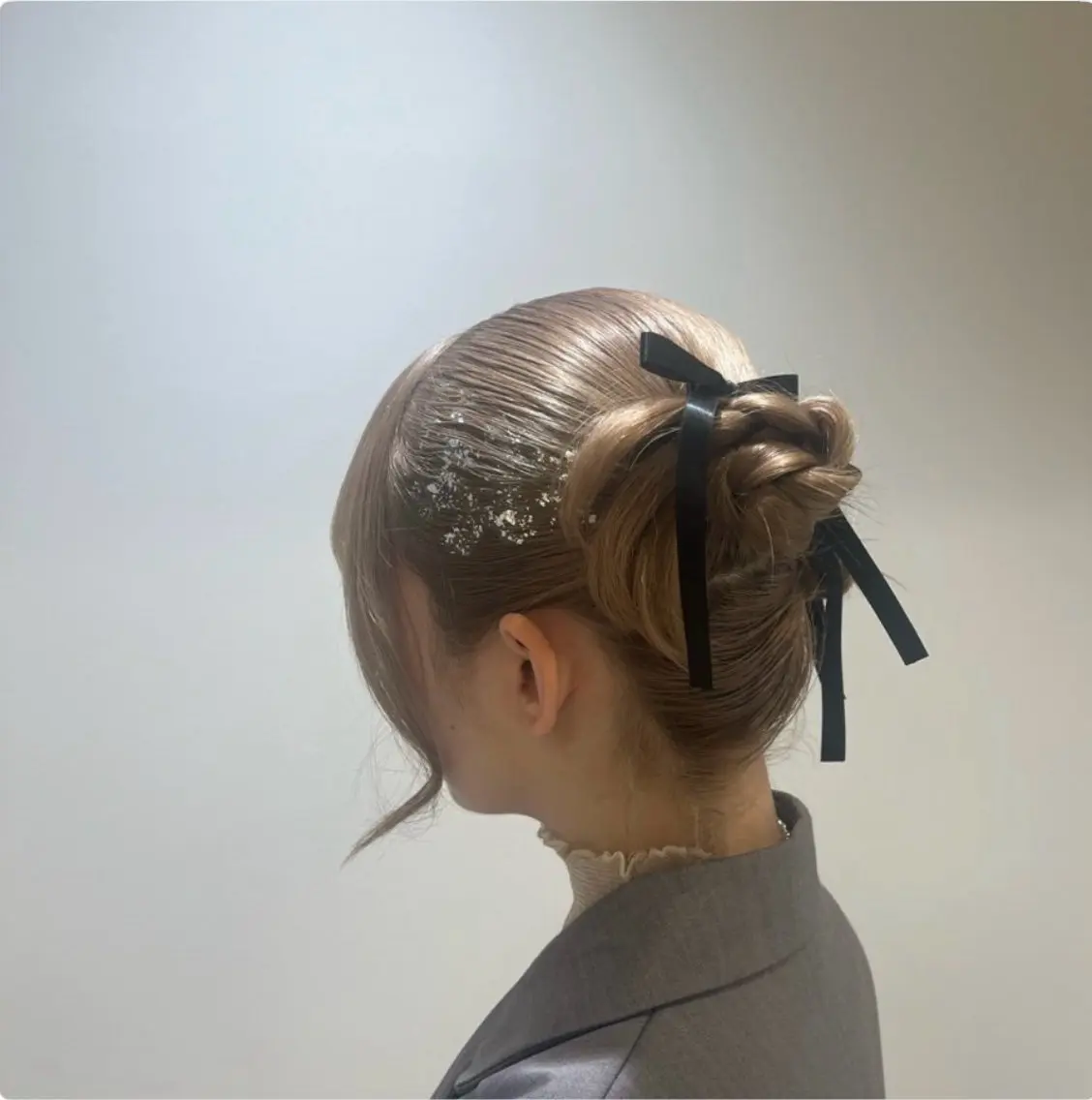 ミディアム ブリーチカラー特化 美容師/𝕐𝕌𝕀のヘアスタイル