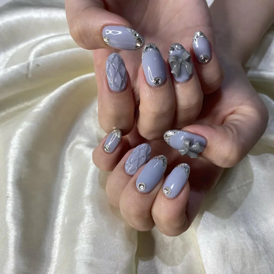 ネイル ハンドネイル 西岡 杏のネイルデザイン