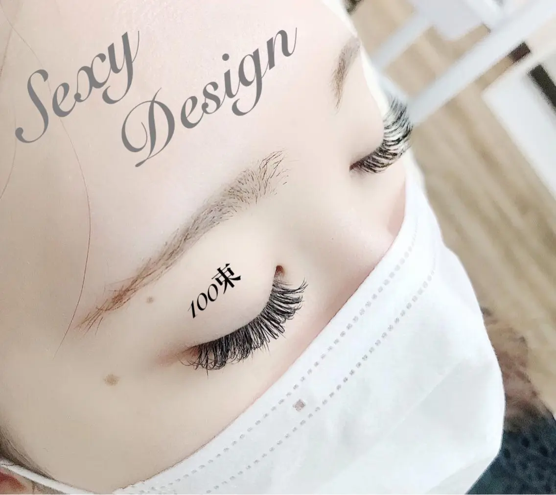 マツエク・マツパ バインドロック フラットラッシュ セクシー ボリュームラッシュ eyelash presh yukaのマツエク・マツパデザイン