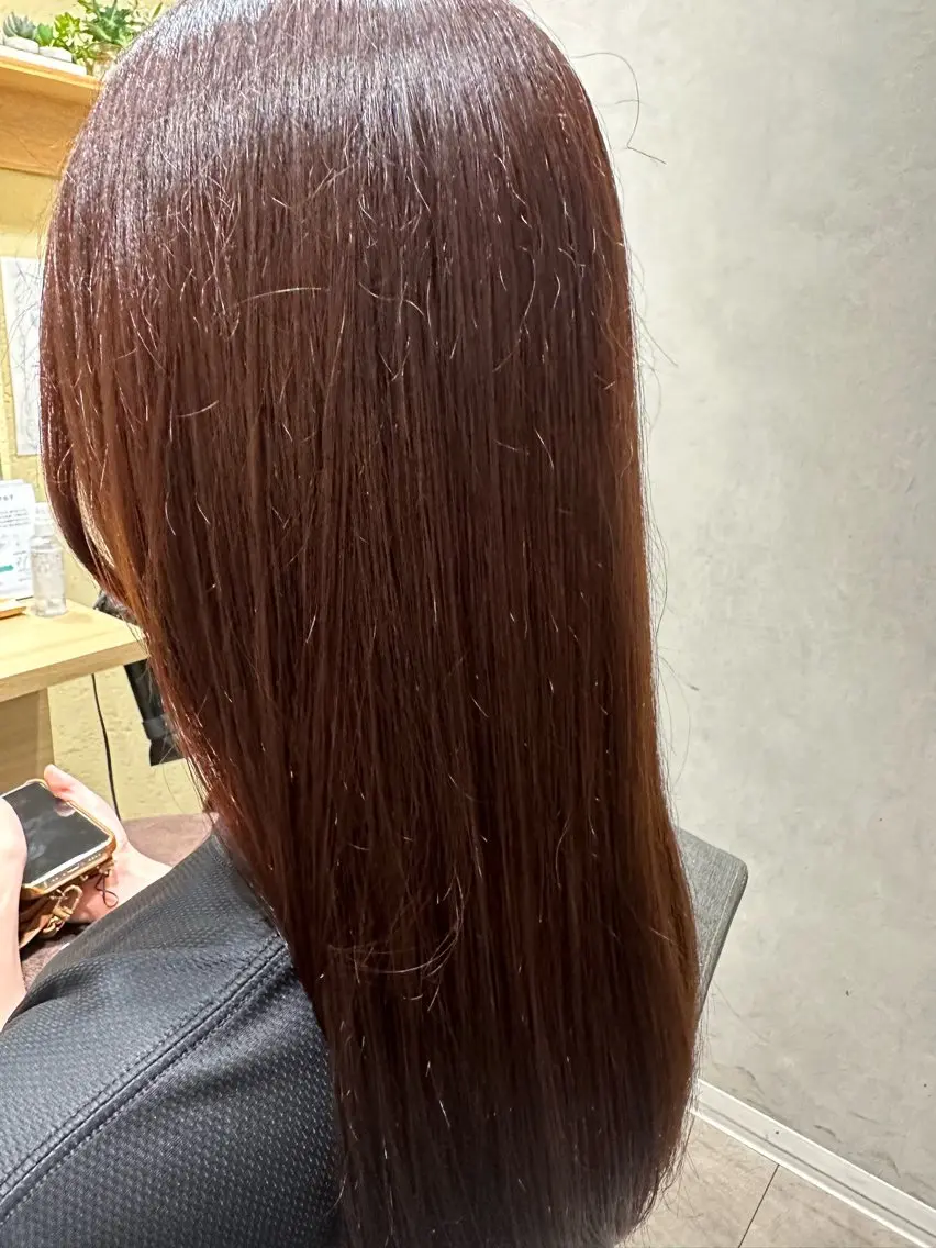 カット　カラー　3ステップトリートメントの写真