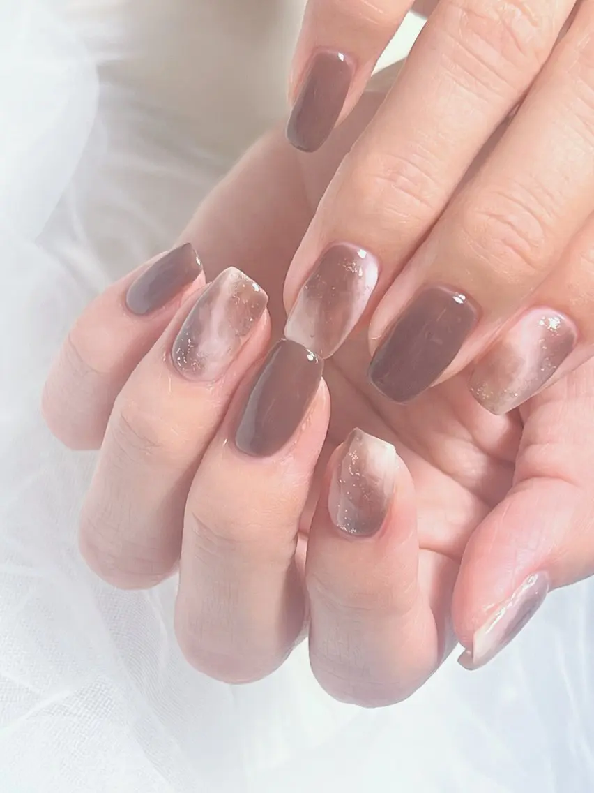 ネイル ハンドネイル nail salon Noël_赤磐のネイルデザイン