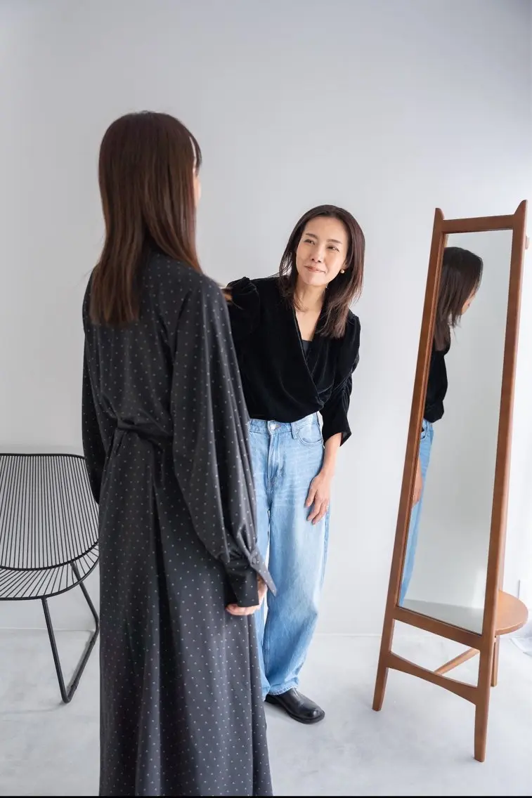 似合う服がわかる骨格診断の写真