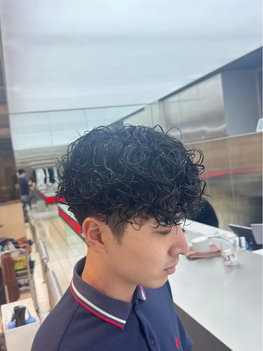 ショート パーマ カット パーマ fifth 児玉達哉 当日予約🙆のヘアスタイル