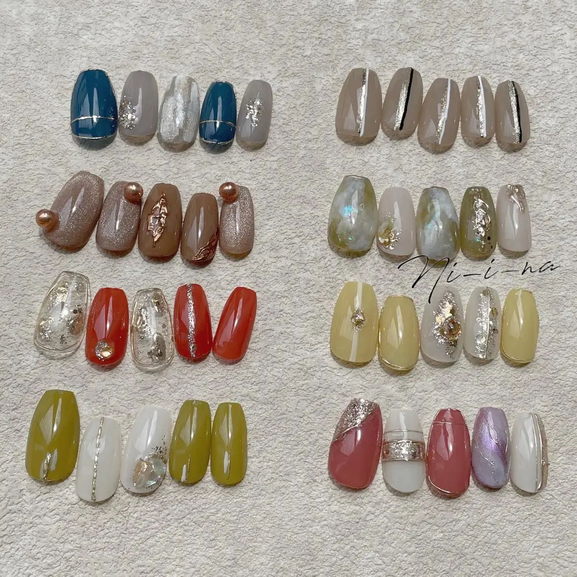 ネイル ニュアンスネイル nail salon Ni-i-naのネイルデザイン