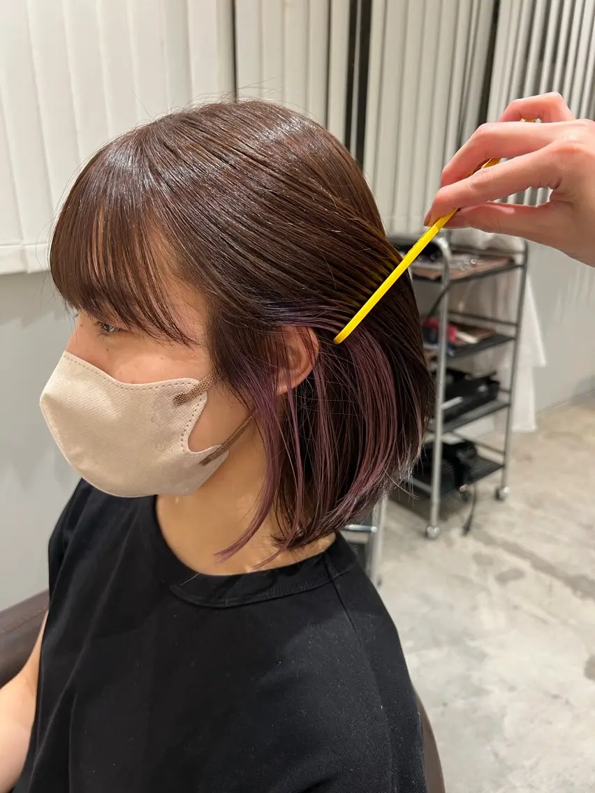 ミディアム カラー HARA KOTONEのヘアスタイル