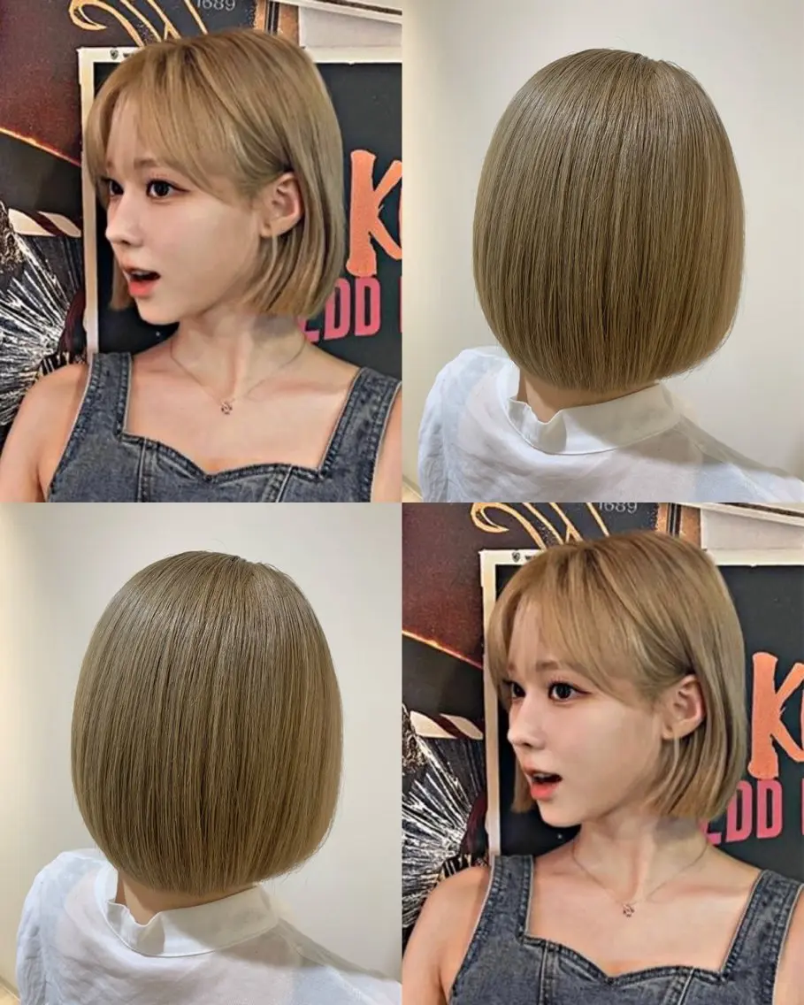 ショート カラー 🍓韓国ヘア レイヤ ーカット🍓笠原 葵のヘアスタイル