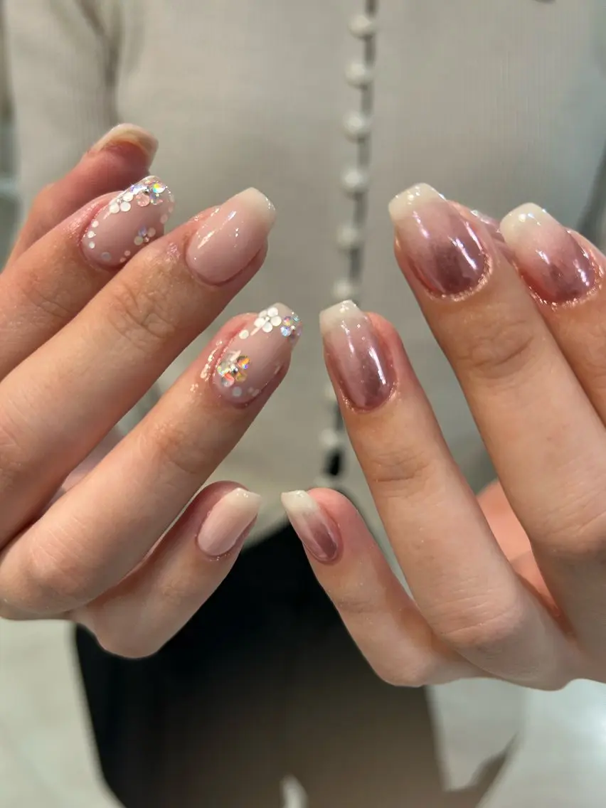 【オフあり💅】ニュアンス持ち込みデザインの写真