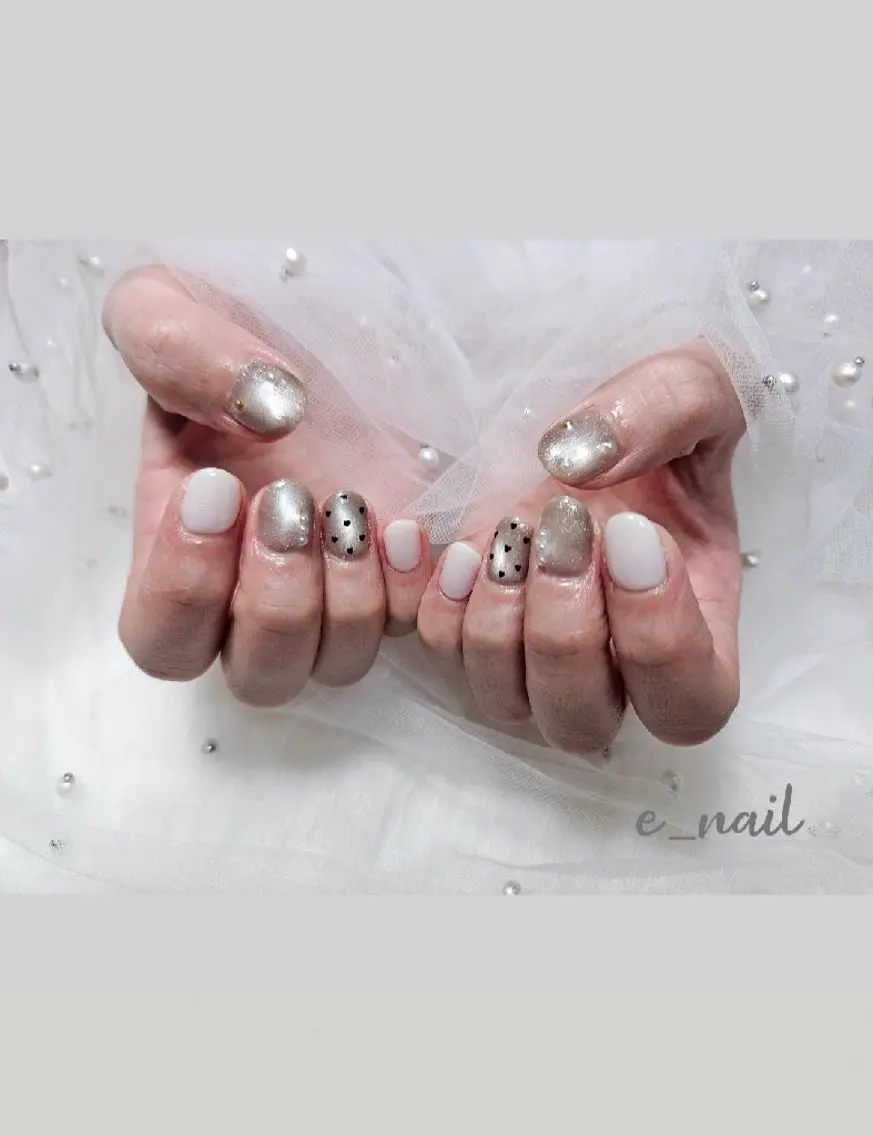 ネイル e_nail🍀自宅 サロン八潮eri☆　のネイルデザイン