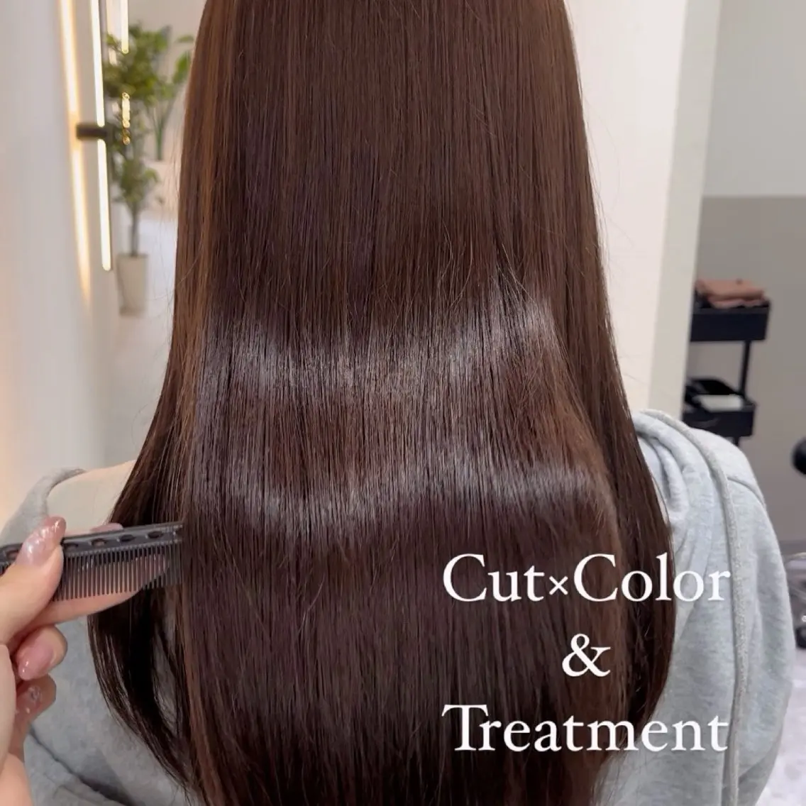カット ヘアカラー トリートメント 🤍AINA🤍 Zina高田馬場のヘアスタイル
