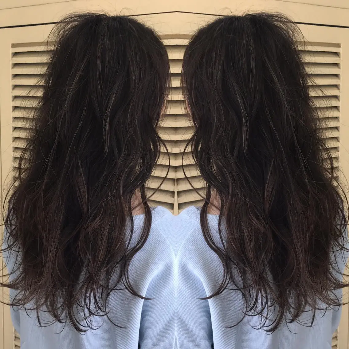 ロング カラー イルミナカラー 外国人風カラー 髪質改善 Daisukiのヘアスタイル