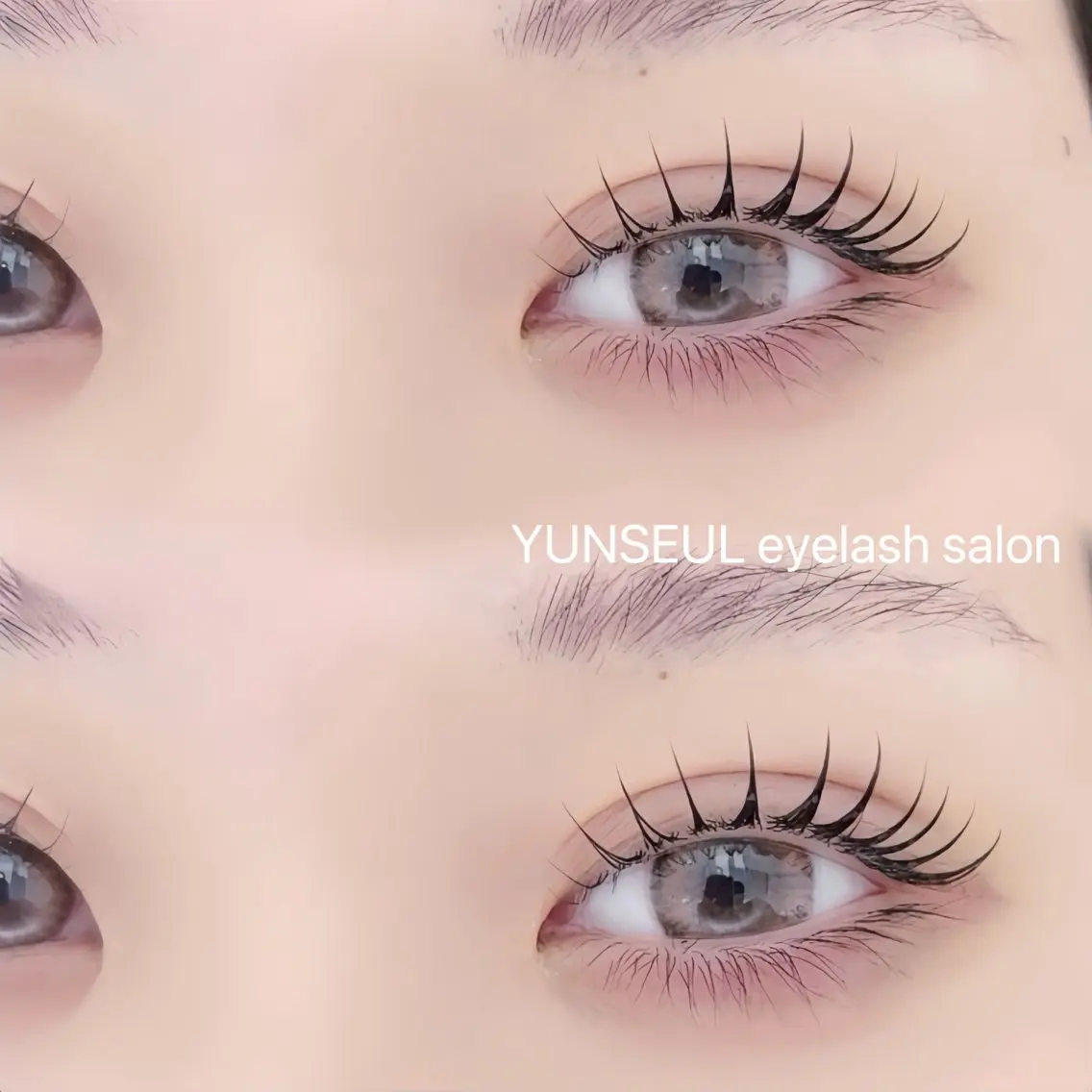 マツエク・マツパ 束感まつ毛 マツパ sachika 🤍 YUNSEULのマツエク・マツパデザイン
