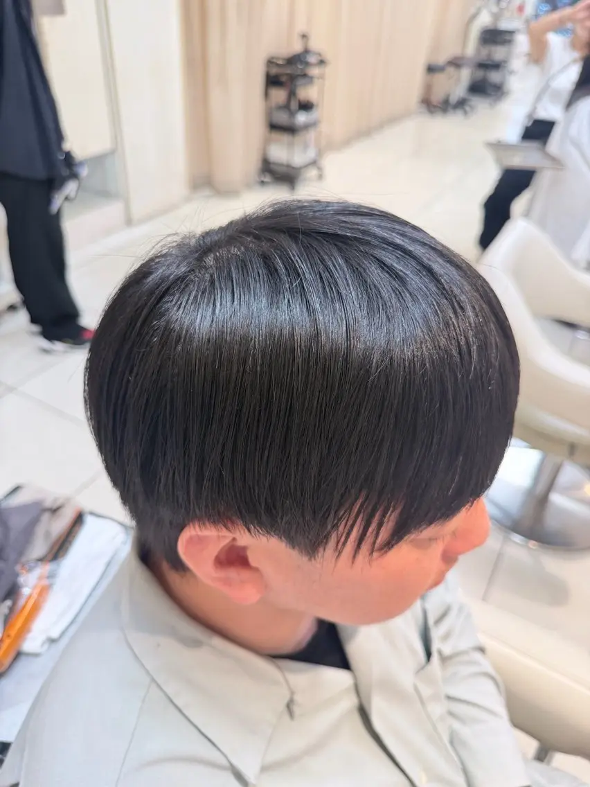 ショート パーマ 林 弘樹のヘアスタイル