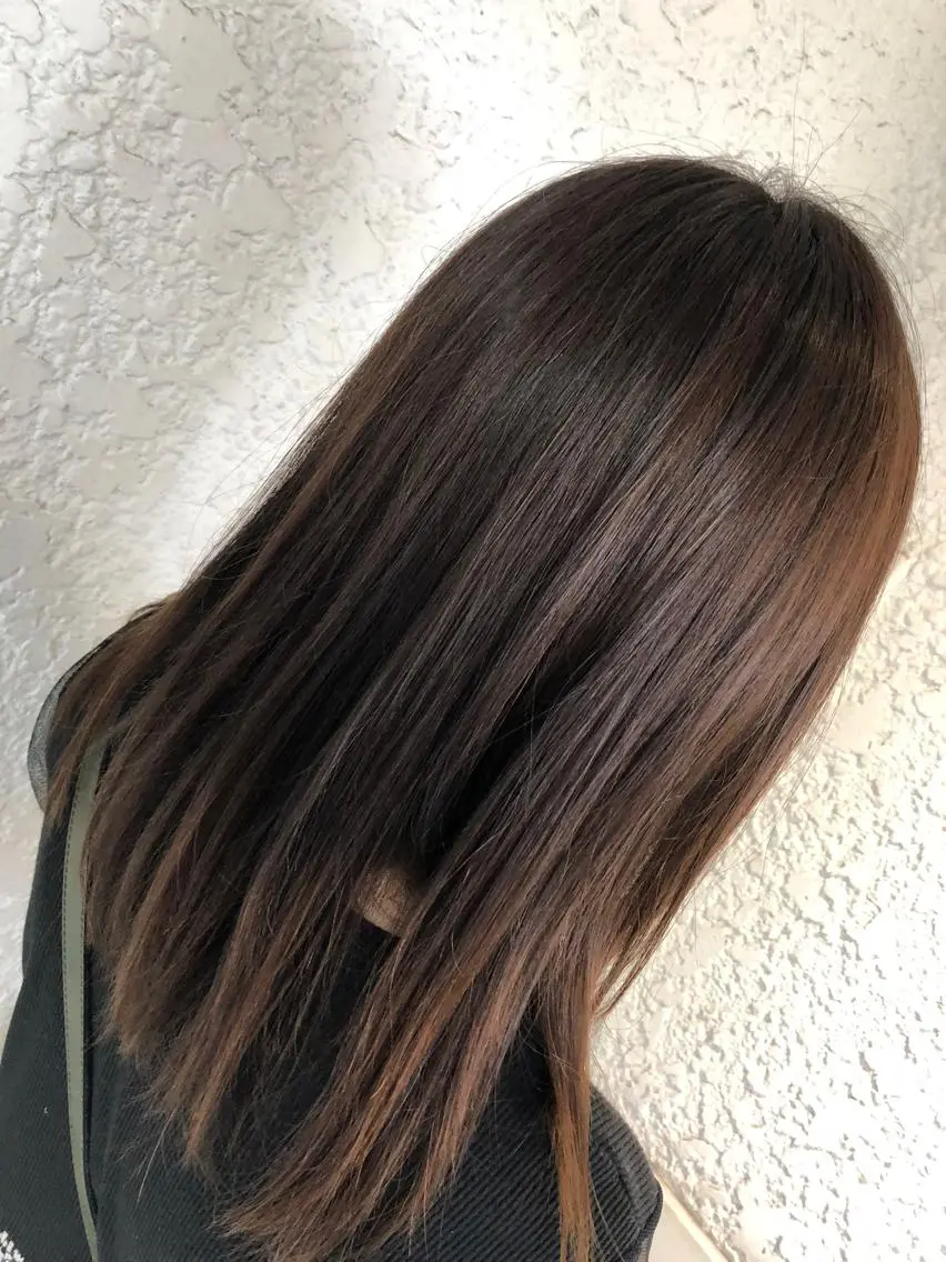 ✨人気No.1✨カット×ダメージレスカラー(リタッチ、白髪染めも可)&泡トリートメントの写真