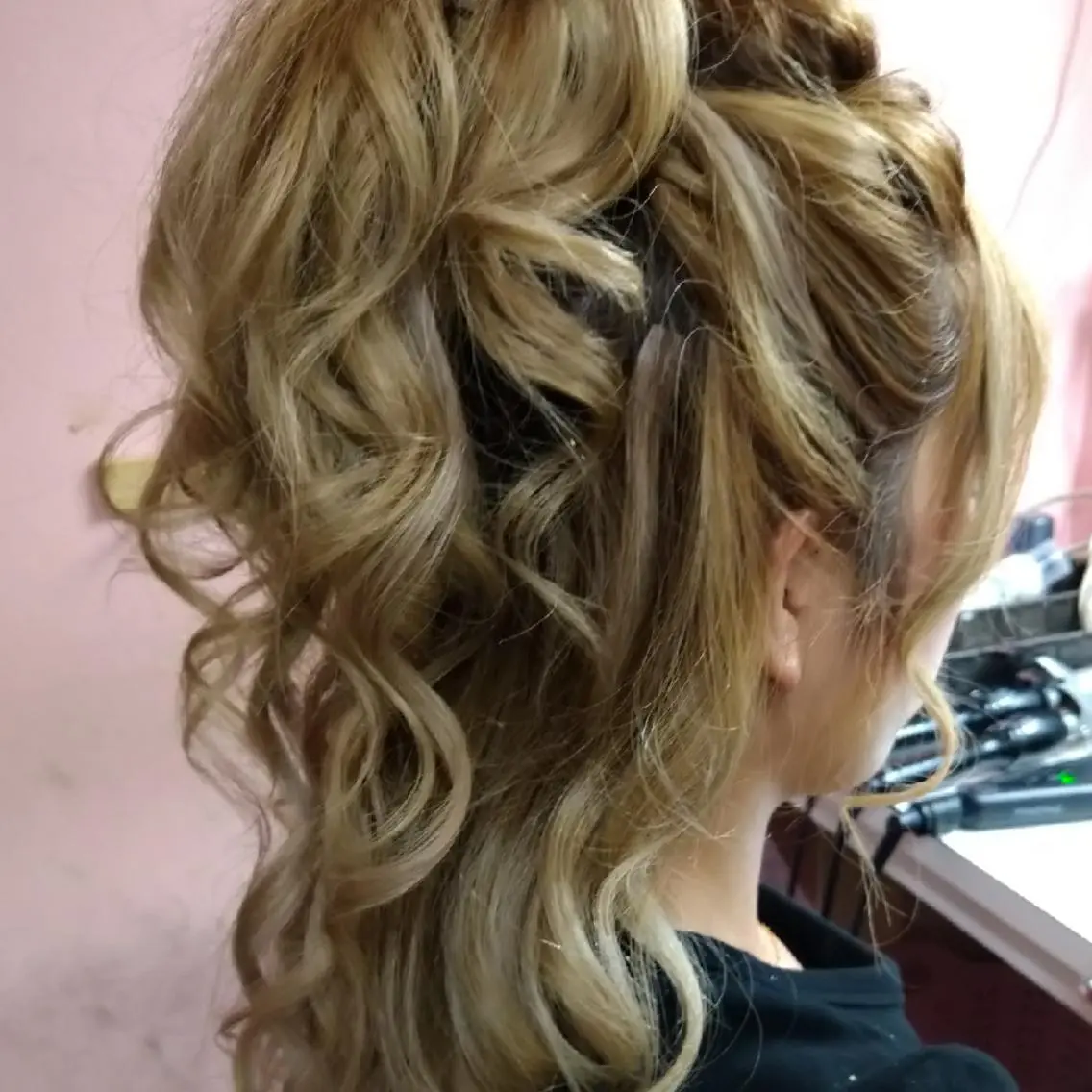 ロング ヘアアレンジ ハーフアップ 山本 ひろ美のその他イメージ