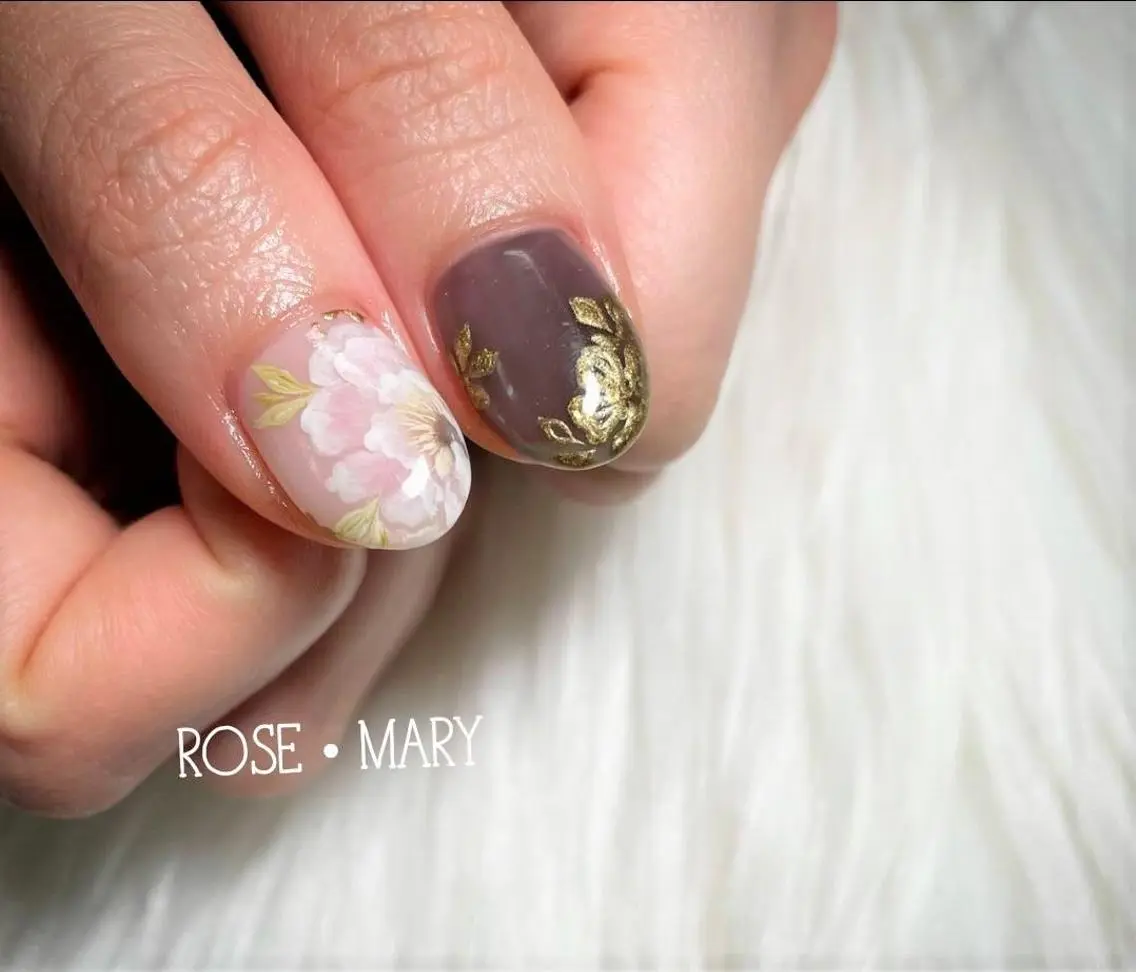 ネイル ハンドネイル ROSE・MARY 木村のネイルデザイン