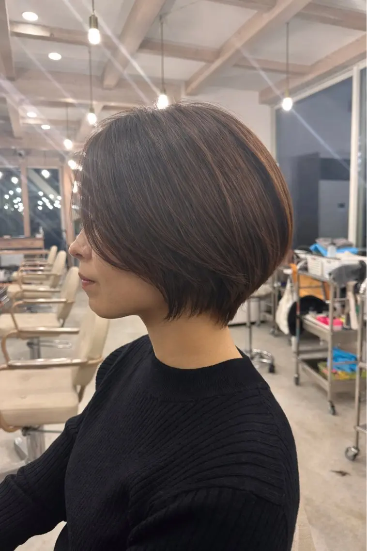 ショート ショートヘア NISHI （ニシ）のヘアスタイル