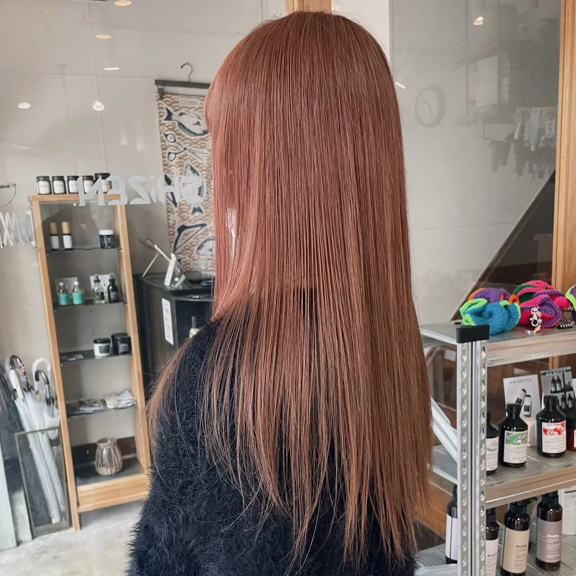 ロング ヘアカラー 中村 功樹のヘアスタイル