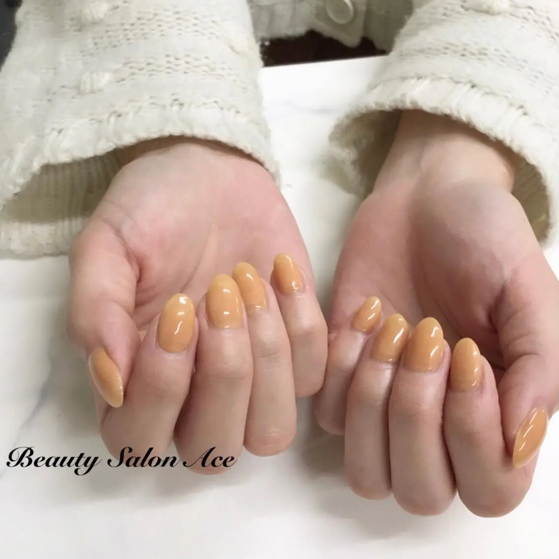 ネイル ワンカラーネイル 池袋フィルイン Ace♡Nailのネイルデザイン