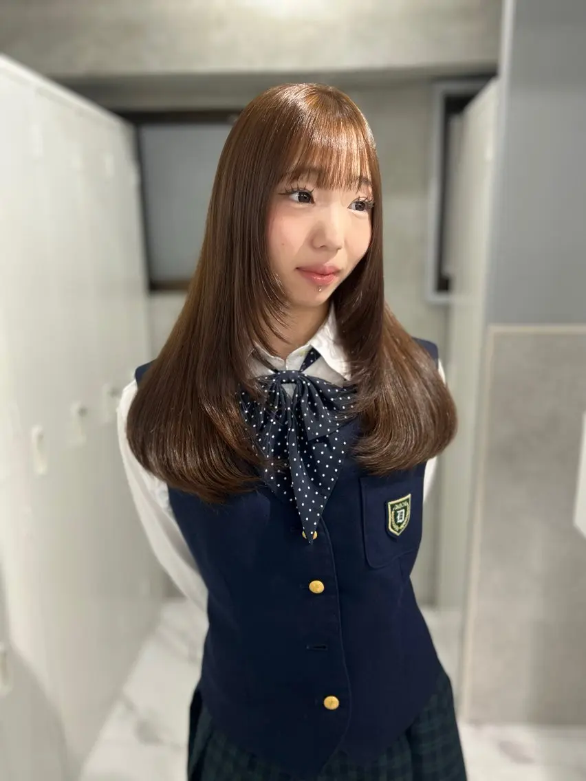 カラー 髪質改善 ヘアカラー ️🧬akari🧬 ブリーチ/レイヤーのヘアスタイル