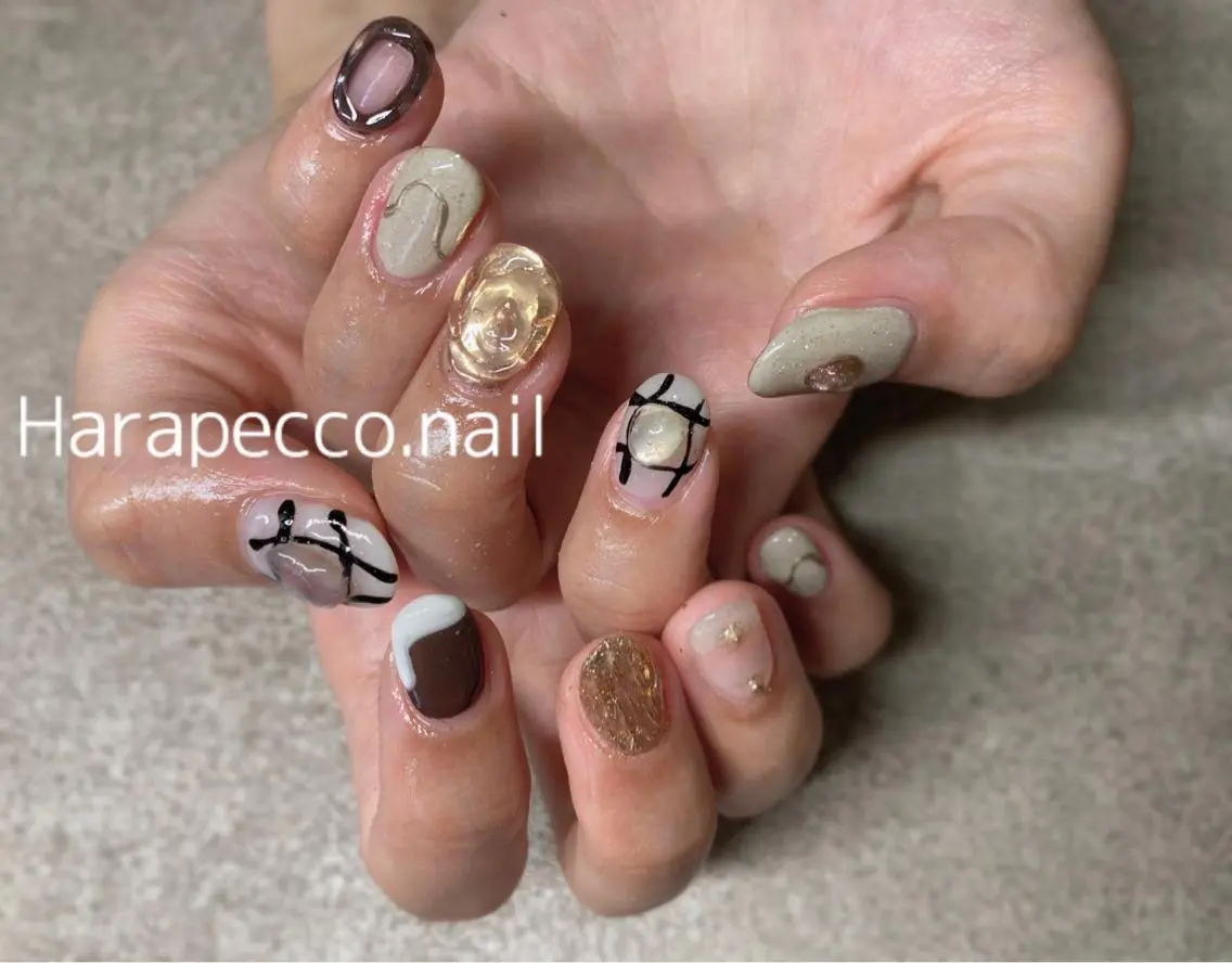 ネイル ハンドネイル Hiro nail /Harapeccoのネイルデザイン