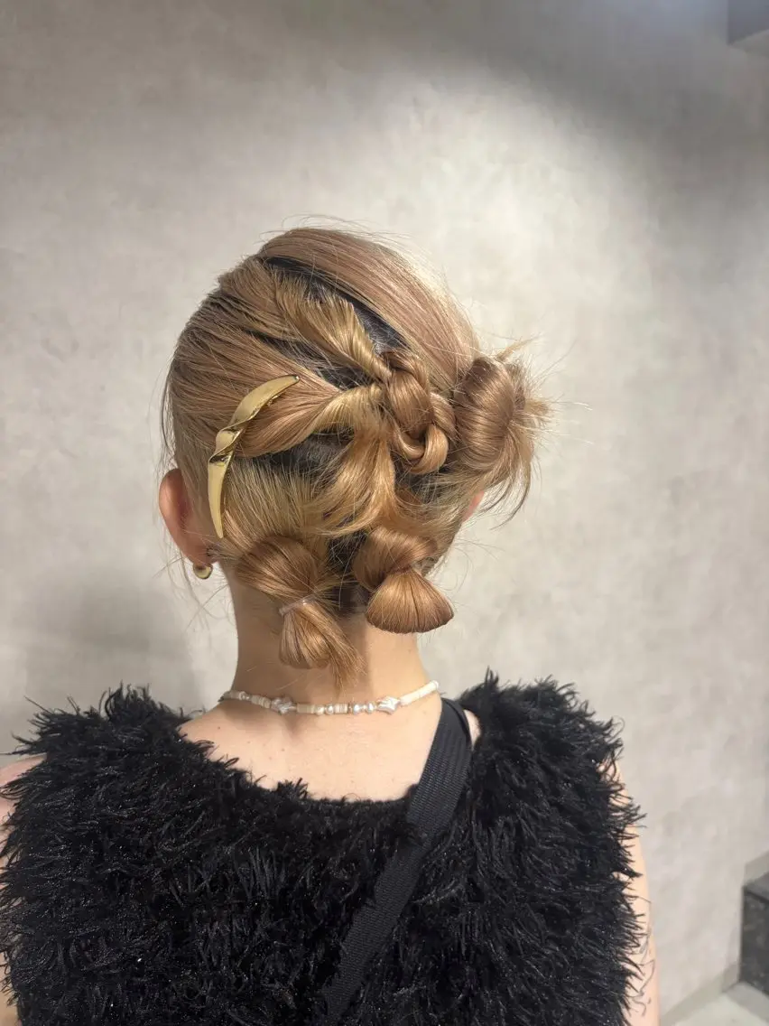 ミディアム 長崎 紗南のヘアスタイル