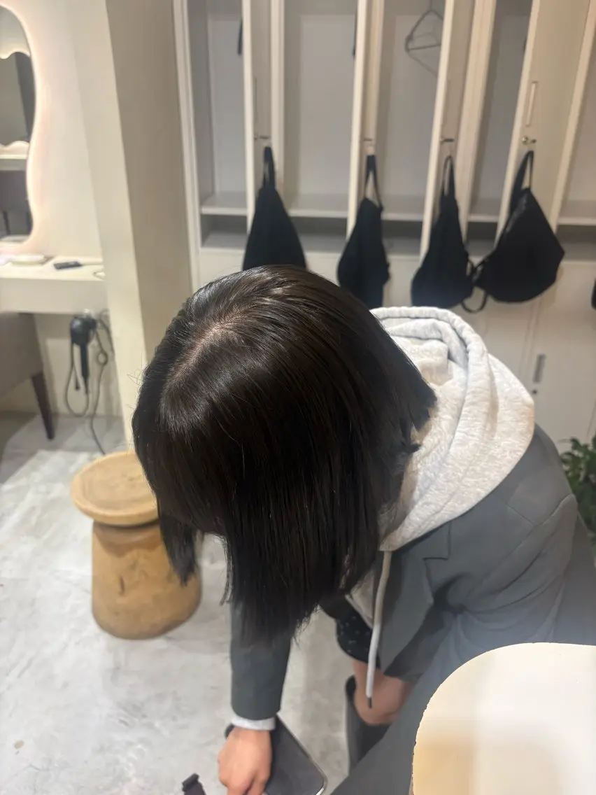 ミディアム カラー 透明感カラー ヘアカラー トリートメント Hana🌼 /池袋/透明感カラーのヘアスタイル