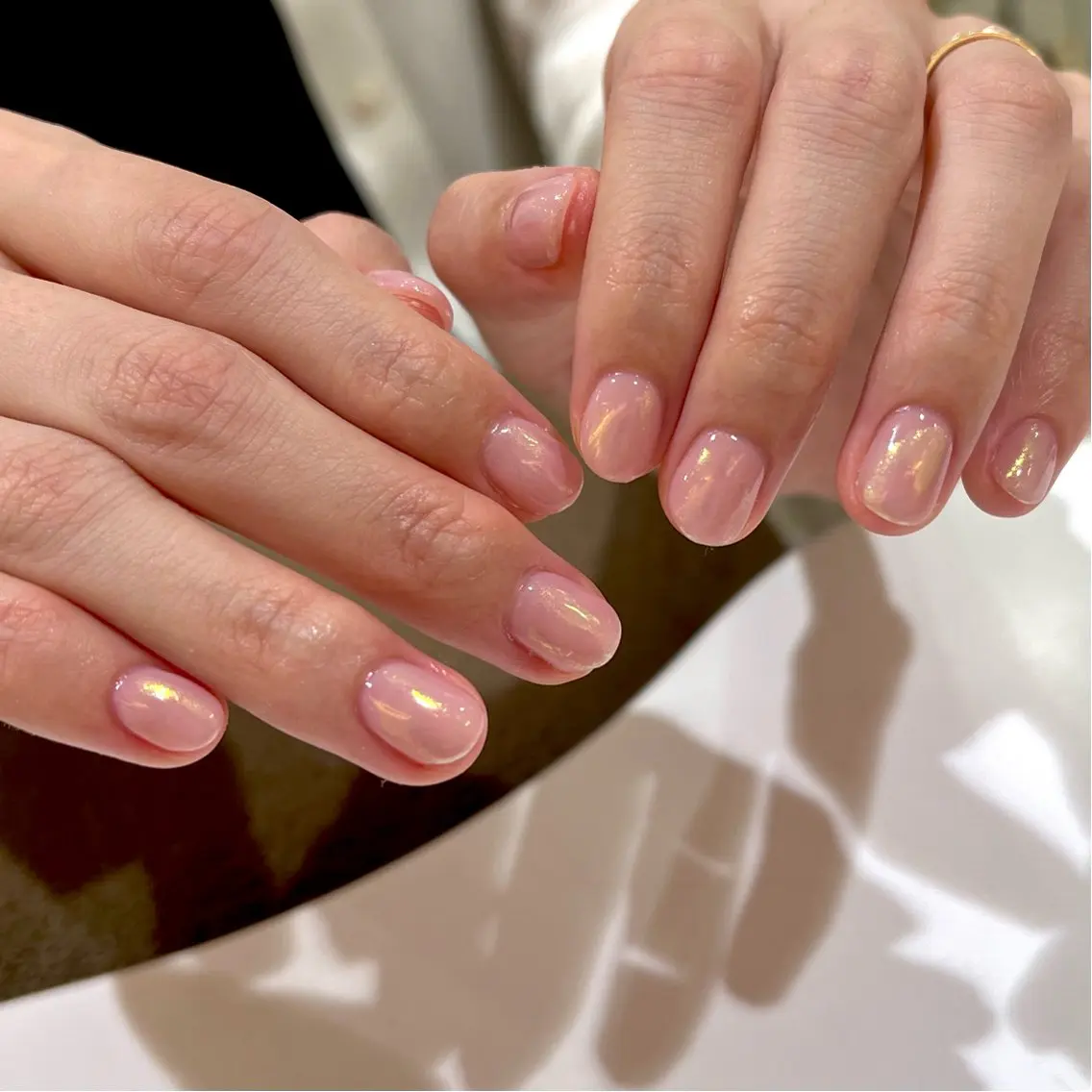 ネイル 持ち込み ハンドネイル 田中 夏海のネイルデザイン