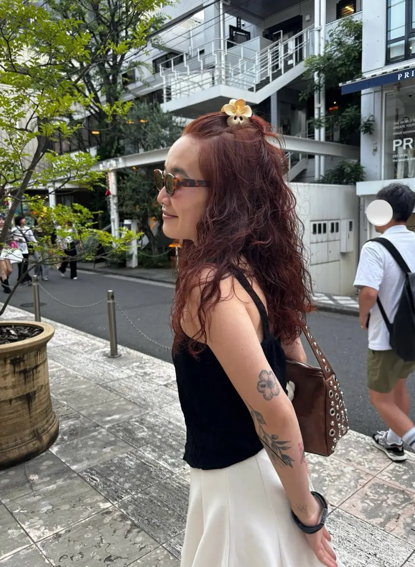 ロング カラー パーマ カット パーマ Kitamura Tokoのヘアスタイル