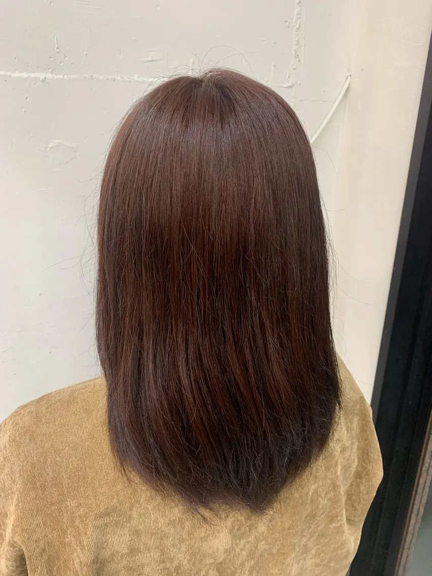 ロング カラー ブラウンカラー WILL西宮野崎琴水 /透明感カラーのヘアスタイル