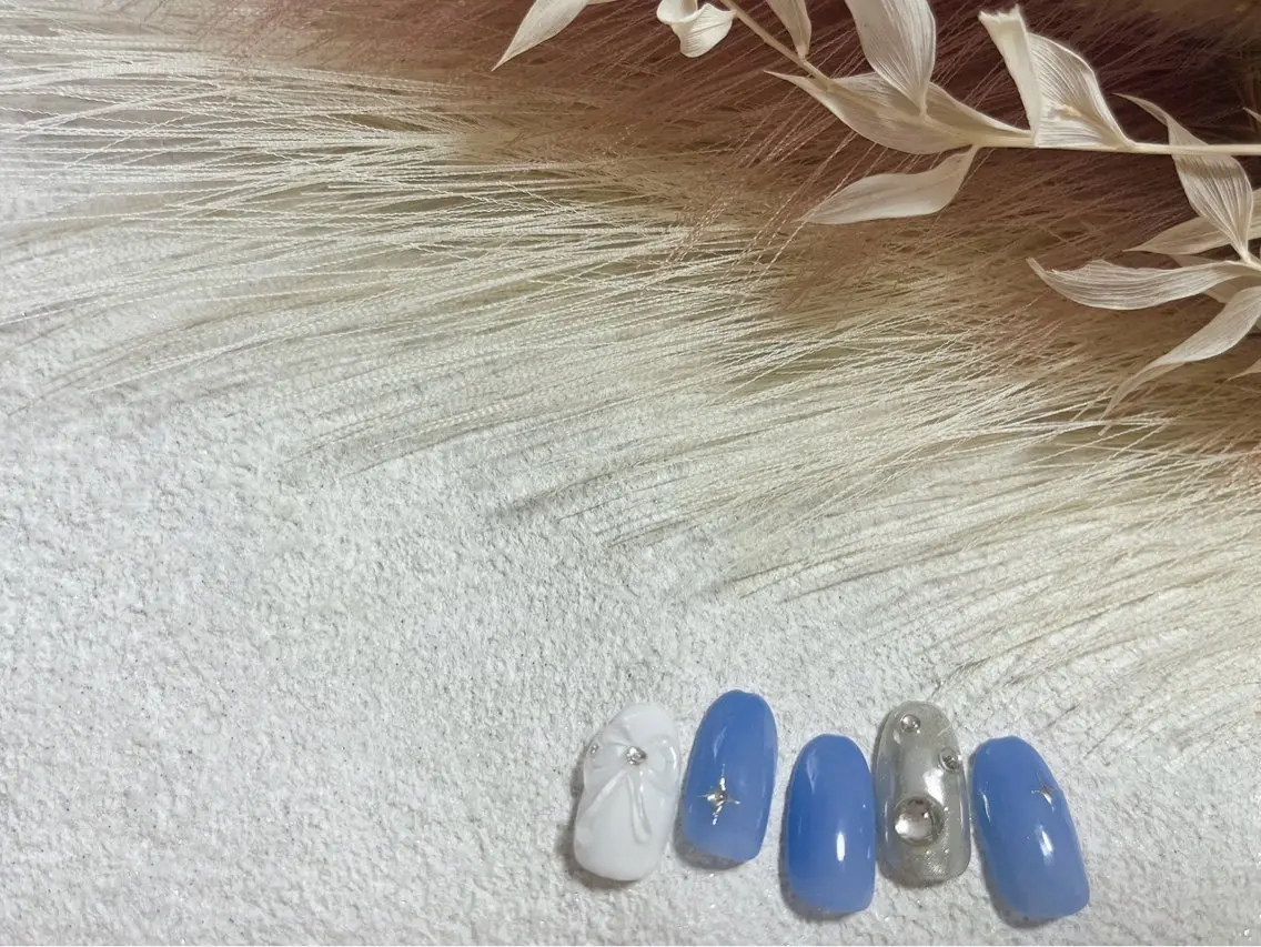 ネイル ドット ジェルネイル メンズネイル パラジェル 春ネイル kiki nail たまプラーザのネイルデザイン