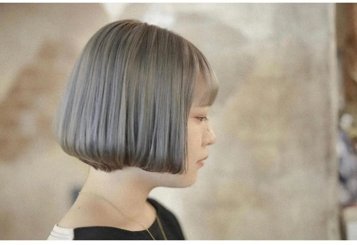 ショート カラー ブリーチ グレージュ nico下北沢ショー ト&えりあしデザインのその他イメージ