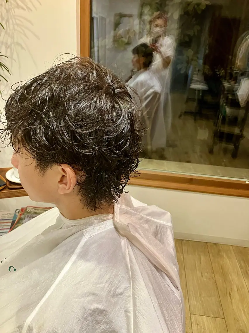 パーマ メンズ 清水 美香のヘアスタイル