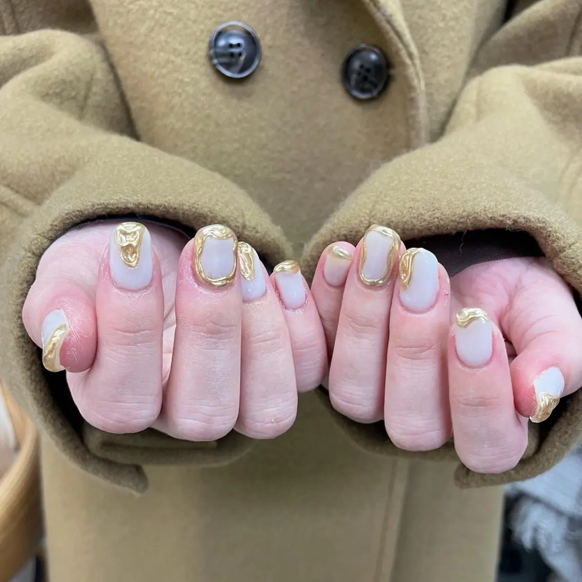 ネイル アートネイル ジェルネイル ミラーネイル ニュアンスネイル スカルプネイル nailstudio eviz新宿店のネイルデザイン